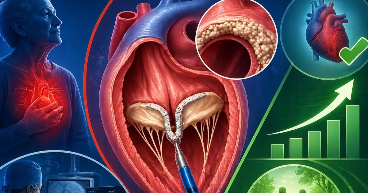 تعيد كفاءة القلب.. تقنية جديدة لإصلاح الصمام الميترالي بالقسطرة