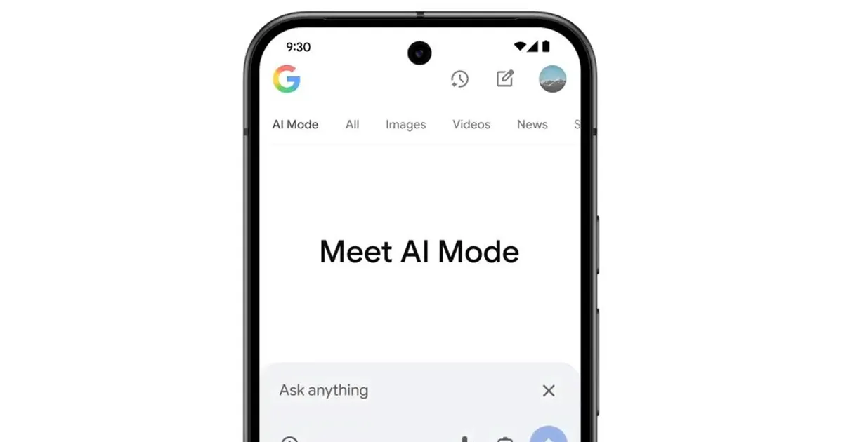 جوجل تتيح وضع AI Mode في البحث باللغة العربية