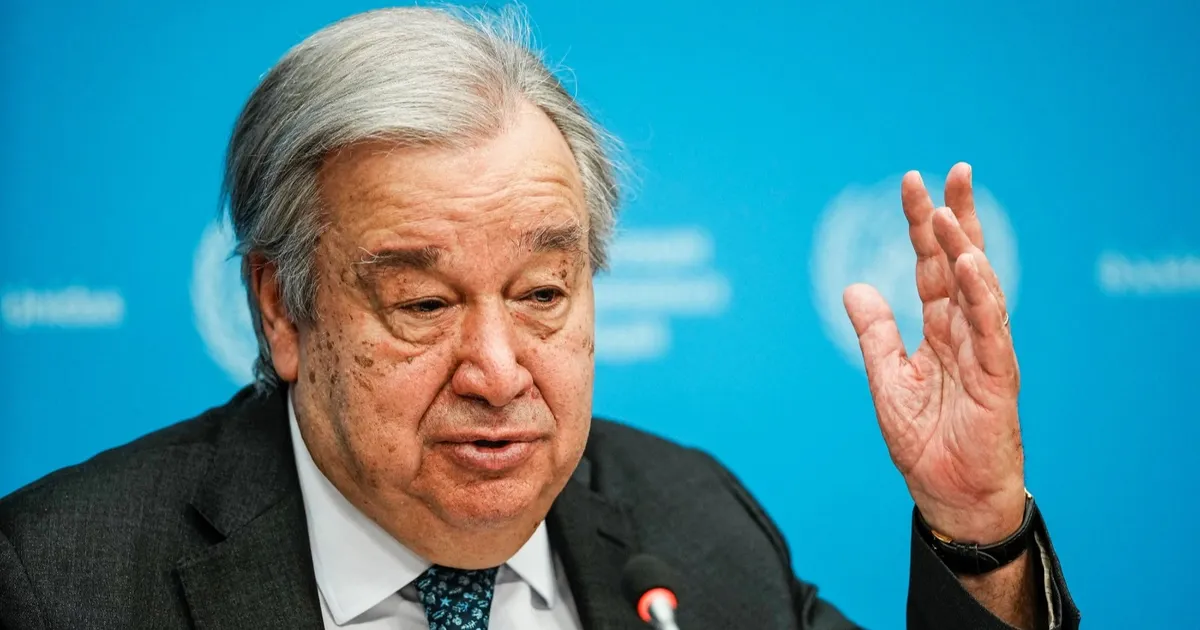 جوتيريش يندد بقرار إسرائيل تسجيل أراضي الضفة الغربية: "غير قانوني"