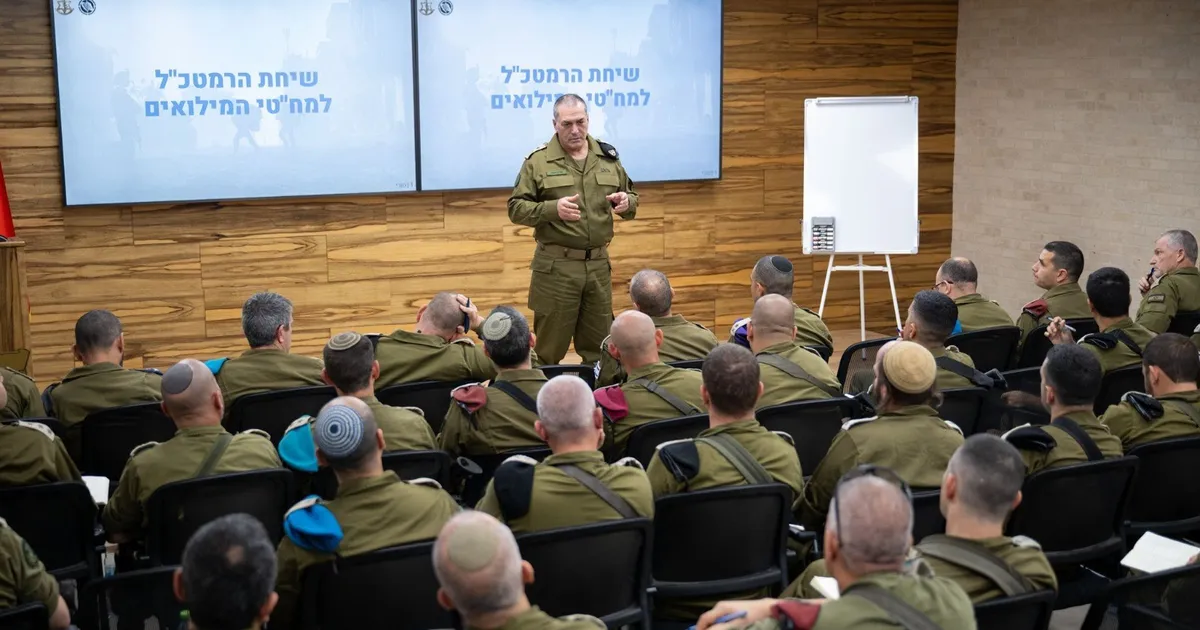 رئيس أركان إسرائيل يوبخ قادة الجيش بسبب النهب في لبنان وسوء السلوك