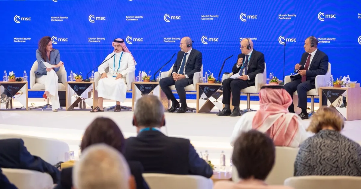 انطلاق اجتماع قادة مؤتمر ميونيخ للأمن في العلا بالسعودية