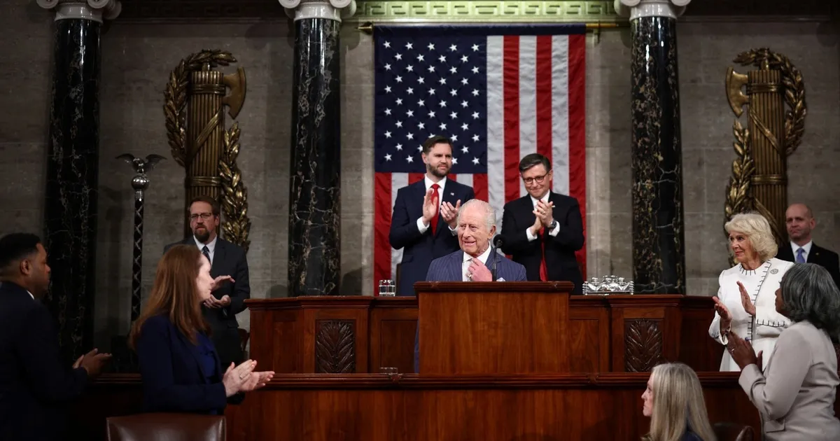 ملك بريطانيا أمام الكونجرس: مهما كانت خلافاتنا نتحد في دعم الديمقراطية