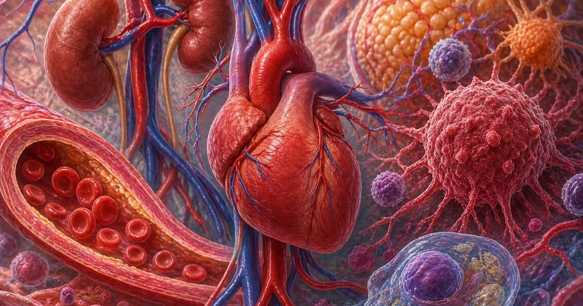 دراسة تكشف عن علاقة "مقلقة" بين أمراض القلب والإصابة بالسرطان