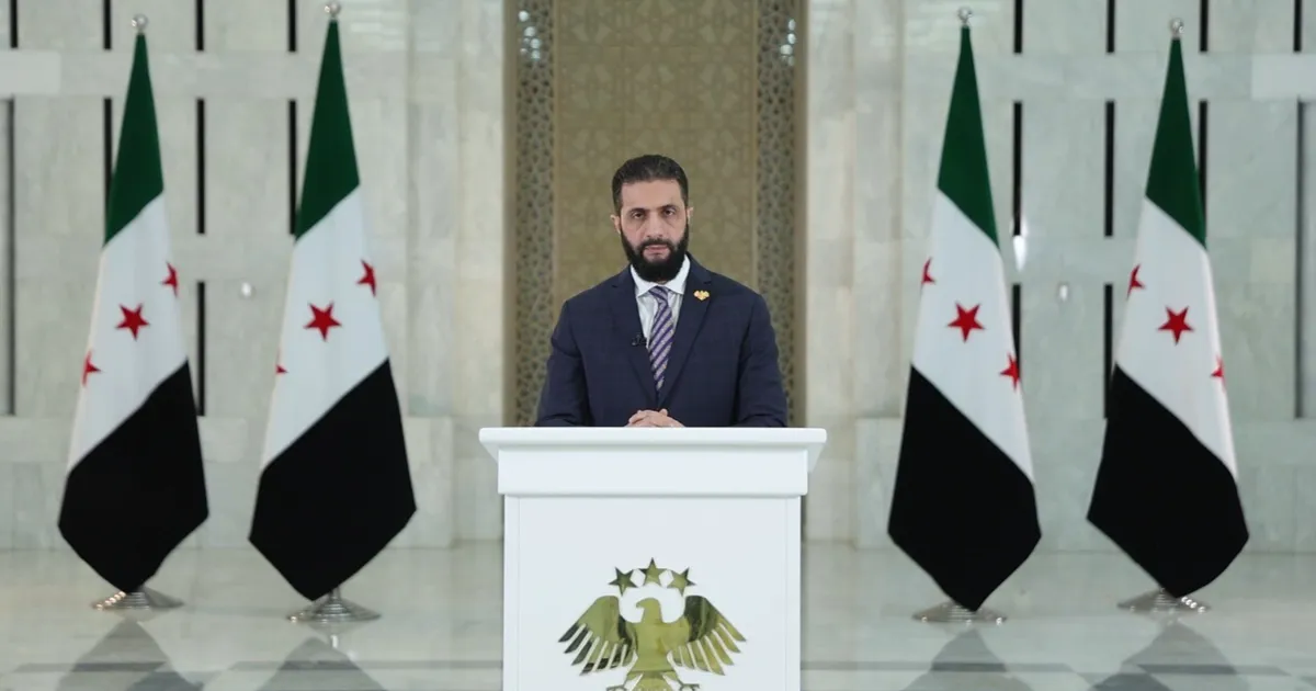 الشرع: الاتفاق الأمني مع إسرائيل ضرورة.. ولكن التطبيع ليس على الطاولة الآن
