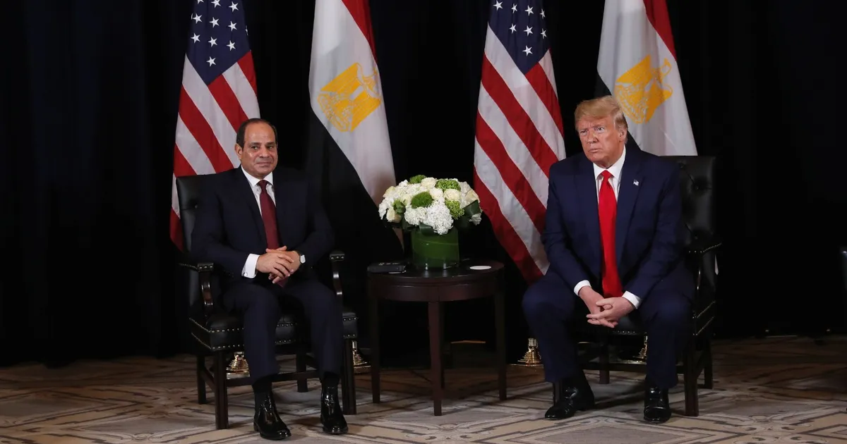 السيسي يدعو ترمب لزيارة مصر.. والرئيس الأميركي يرحب