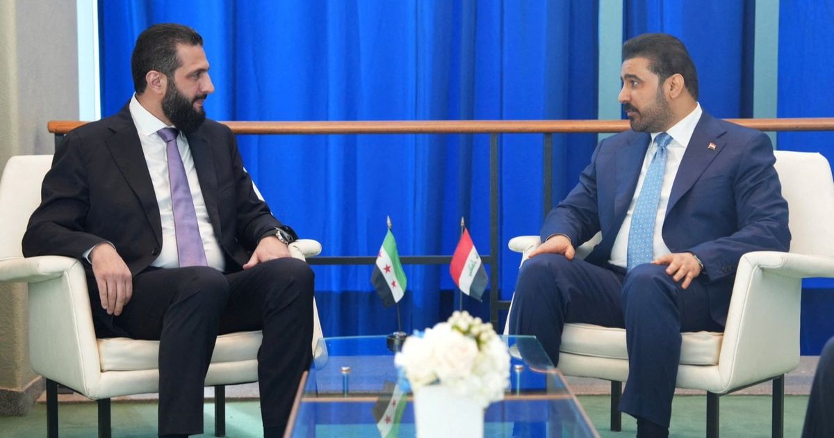 الشرع يستقبل الزيدي في دمشق.. والتنسيق الأمني والسياسي على جدول اللقاء