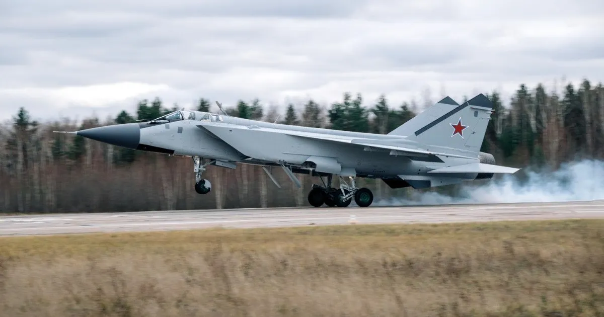 روسيا تزود مقاتلات MIG-31I بصواريخ باليستية قادرة على المناورة