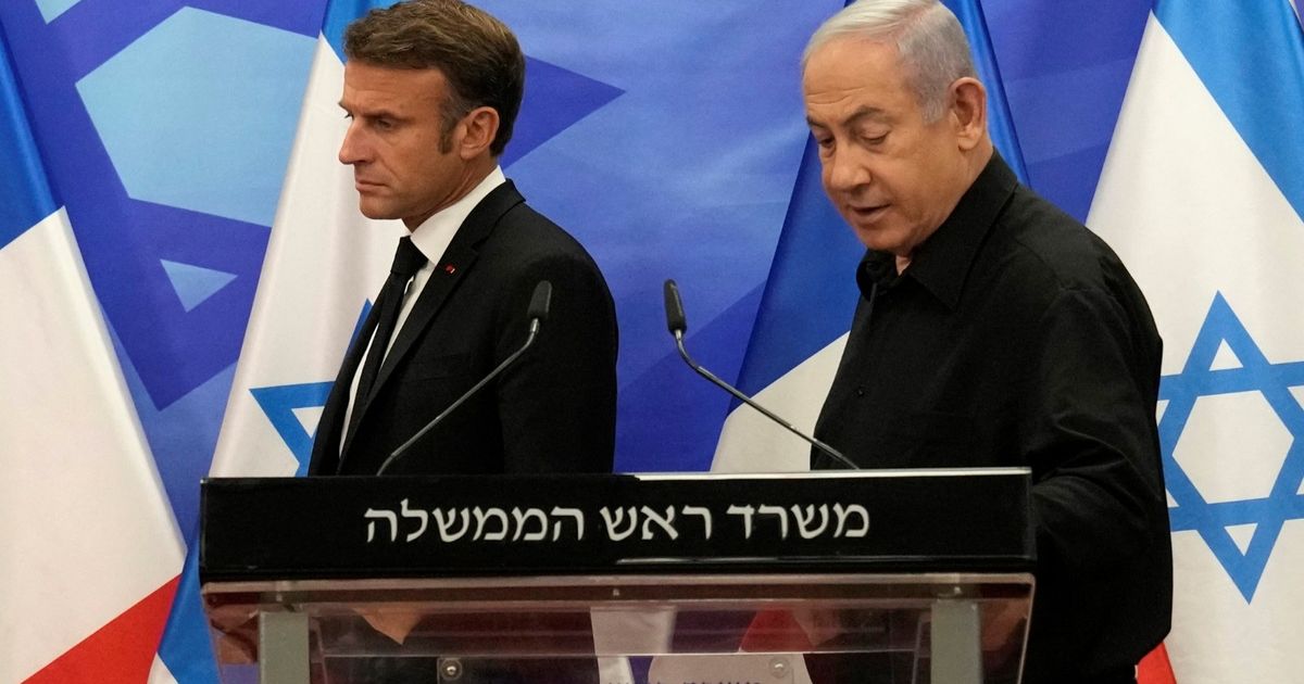 رسائل ماكرون لنتنياهو: السلام يمر عبر دولة فلسطينية.. وحرب غزة تعمق عزلتكم