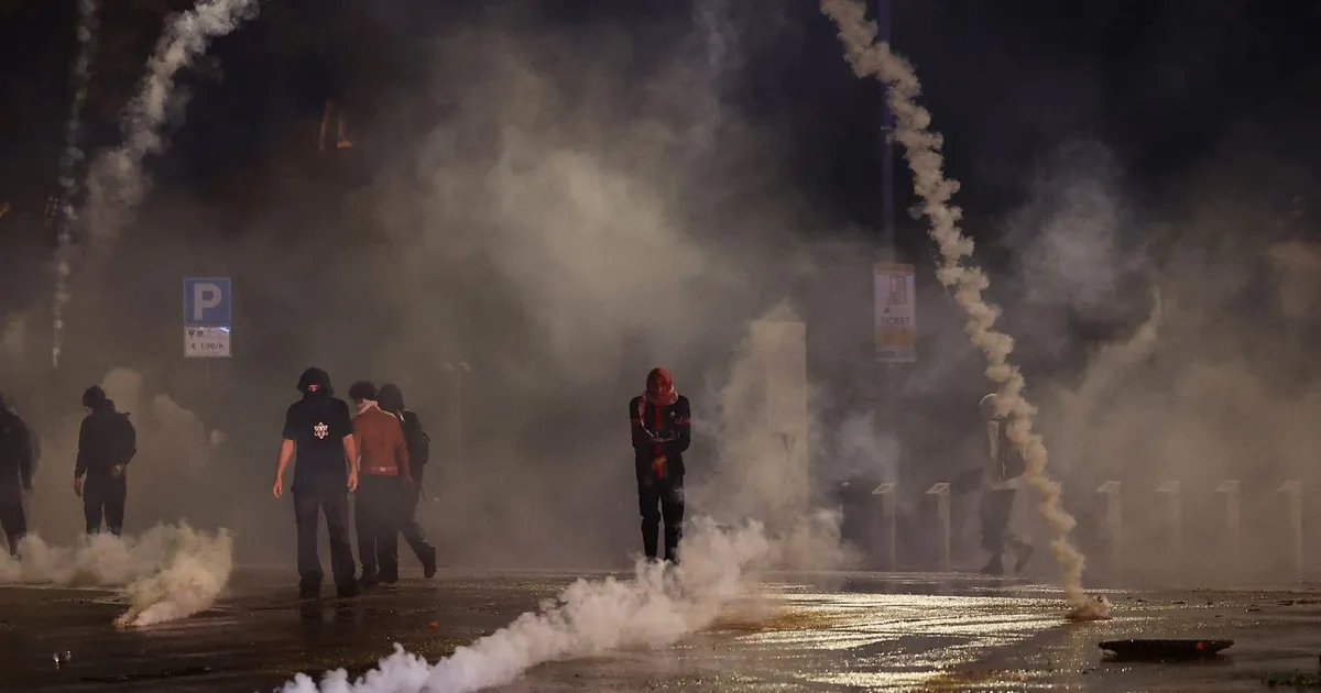 صور.. إيطاليون يحتجون على لقاء منتخب بلادهم مع إسرائيل في تصفيات كأس العالم