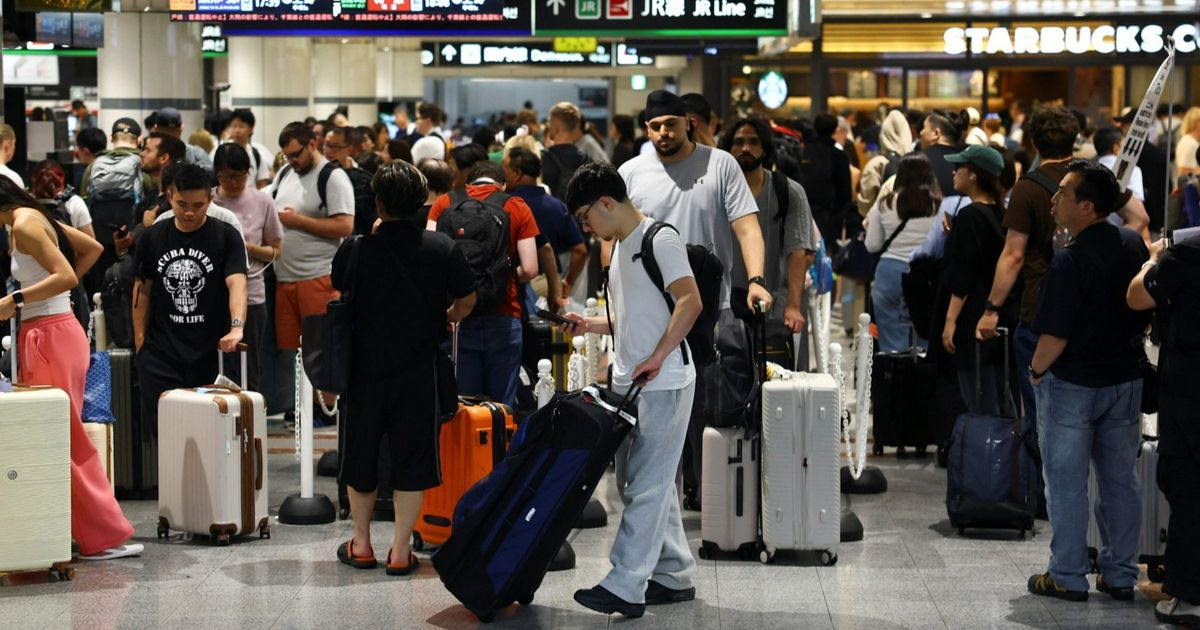 أمطار غزيرة تعطل حركة القطارات في اليابان مع اقتراب عاصفة استوائية
