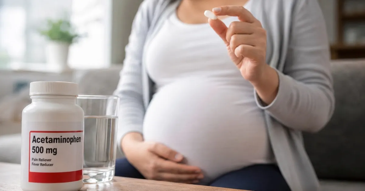 الباراسيتامول أثناء الحمل لا يرتبط بزيادة خطر التوحد أو فرط الحركة