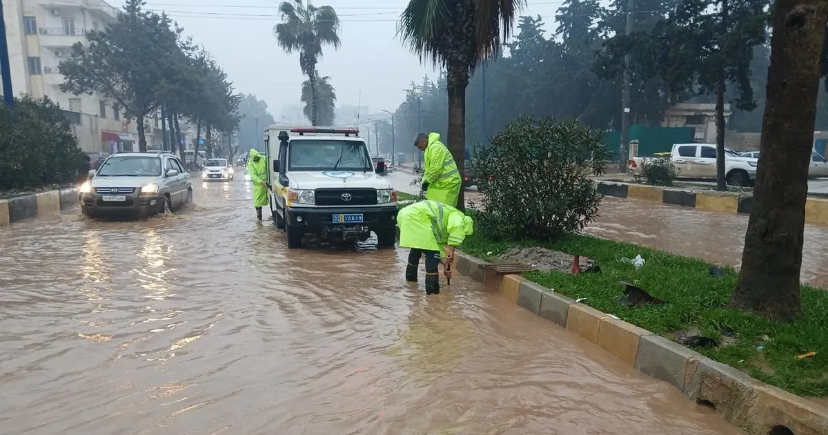 سوريا.. ضحايا ومصابون وغرق للمخيمات جراء السيول في إدلب واللاذقية