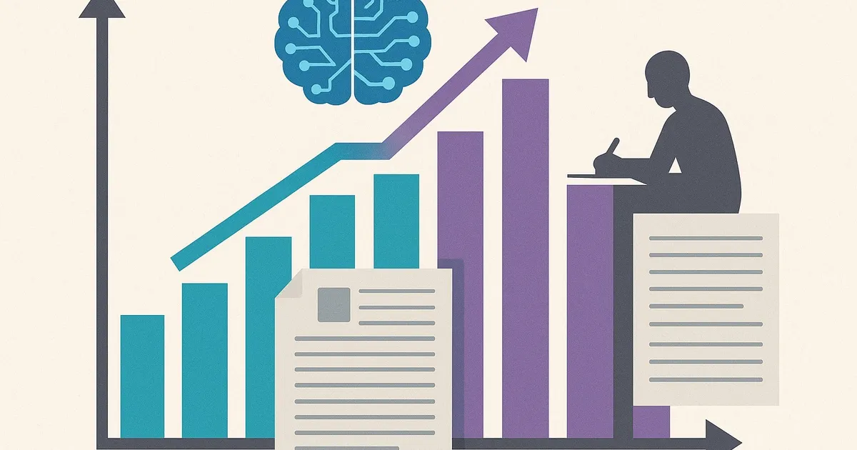 دراسة: الذكاء الاصطناعي يتجاوز البشر في كتابة المقالات على الإنترنت