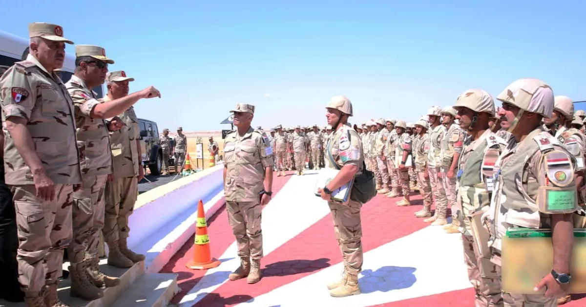 "تدمير دفاعات العدو".. تدريب بالذخيرة الحية للجيش المصري