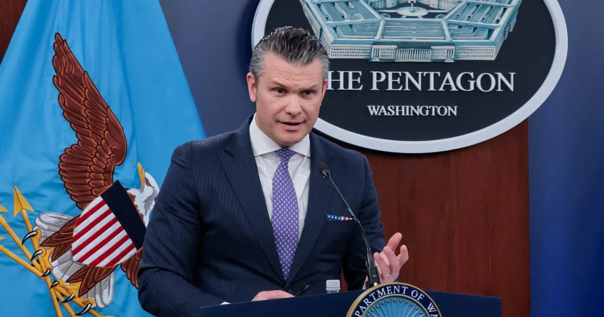 كشف وزير الحرب الأميركي بيت هيجسيث تفاصيل عن العمليات ضد إيران.