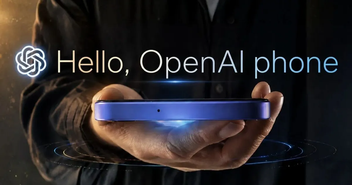 OpenAI تستعد لدخول سوق الهواتف الذكية.. تعرف على ملامح المشروع