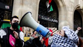 توتر أمام كلية في باريس على خلفية تحركات مؤيدة للفلسطينيين