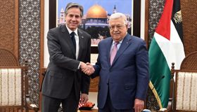 عباس يرفض لقاء بلينكن احتجاجاً على الفيتو الأميركي في مجلس الأمن