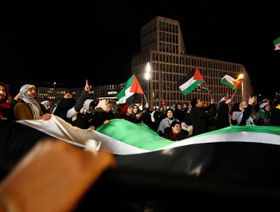 مسيرات حاشدة في أوروبا للمطالبة بوقف إطلاق النار بغزة
