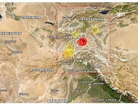 زلزال بقوة 7.2 درجة يهز طاجيكستان قرب الحدود مع الصين