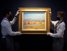 بيع "لوحة مراكش" لوينستون تشرشل مقابل 7 ملايين جنيه إسترليني