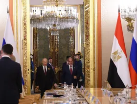 السيسي وبوتين في موسكو.. إشادة بـ"الشراكة الاستراتيجية" وتطلع إلى تعزيز التعاون