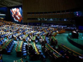 اجتماعات الأمم المتحدة | السعودية تدعو لتطبيق حل الدولتين.. ولافروف يحذر الناتو