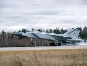 روسيا تزود مقاتلات MIG-31I بصواريخ باليستية قادرة على المناورة