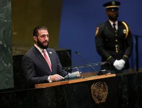 مشروع قرار أميركي في مجلس الأمن لرفع العقوبات عن الشرع وأنس خطاب