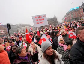 احتجاجات تجتاح الدنمارك ضد تهديدات ترمب بالاستحواذ على جرينلاند