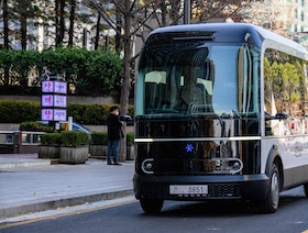 كوريا الجنوبية تطلق أول حافلة ذاتية القيادة على طرقها