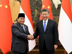 رئيس إندونيسيا الجديد يصل الصين في أولى زياراته الخارجية