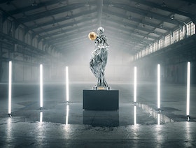 "التمثال المستحيل" أول عمل فني ينتجه الذكاء الاصطناعي