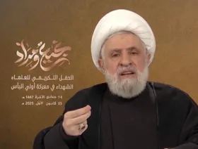 قاسم يرفض نزع سلاح "حزب الله".. وينتقد إشراك مدني لبناني في "الميكانيزم"