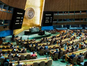 فلسطين ترحب بإقرار الأمم المتحدة "إعلان نيويورك" بشأن حل الدولتين