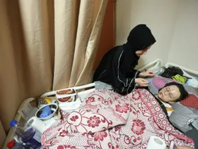 حنان.. قصة طفلة فلسطينية شوّهتها غارة إسرائيلية يوم العيد