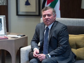 العاهل الأردني يستقبل وفداً أميركياً رفيع المستوى
