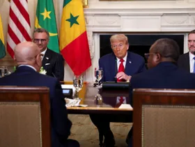 "أسرعوا الحديث.. جدولنا مزدحم".. ترمب يُحرج قادة أفارقة على الهواء