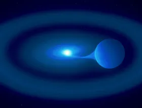 علماء فلك يرصدون لأول مرة "نجم جائع" يلتهم توأمه الكوني