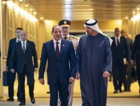 السيسي يستقبل الرئيس الإماراتي في "زيارة أخوية" إلى مصر