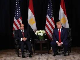 السيسي يدعو ترمب لزيارة مصر.. والرئيس الأميركي يرحب