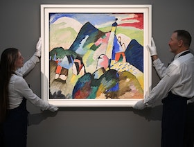 بيع لوحة الرسام الروسي كاندينسكي بـ44.7 مليون دولار في لندن
