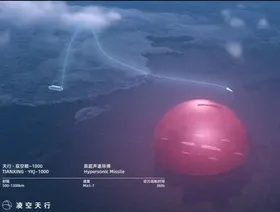 YKJ-1000 صاروخ فرط صوتي رخيص تطوره الصين للبيع والتصدير