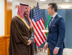 وزير الدفاع السعودي يبحث مع نظيره الأميركي تعزيز الشراكة الاستراتيجية