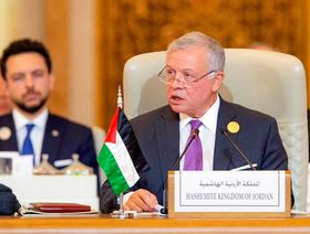 ملك الأردن: موقف مصر برفض تهجير الفلسطينيين يجسد موقفنا المشترك
