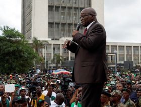 استبعاد رئيس جنوب إفريقيا السابق من الانتخابات المقبلة