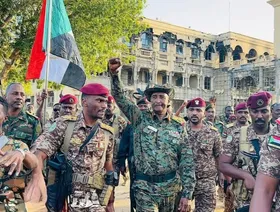 لأول مرة منذ بدء حرب السودان.. البرهان في القصر الجمهوري