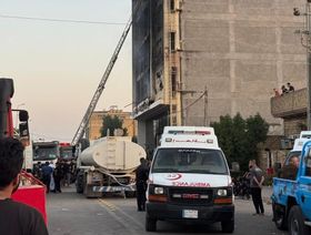 العراق.. حريق في مركز تجاري يودي بحياة العشرات