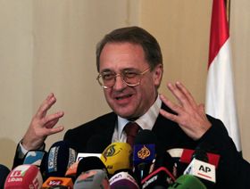 بوتين يقيل نائب وزير الخارجية ومبعوثه للشرق الأوسط ميخائيل بوجدانوف