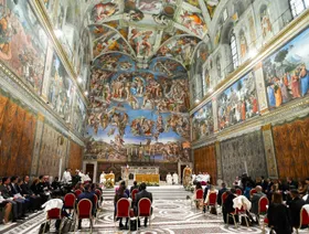 بعد 550 عاماً.. مايكل أنجلو في قلب الفاتيكان